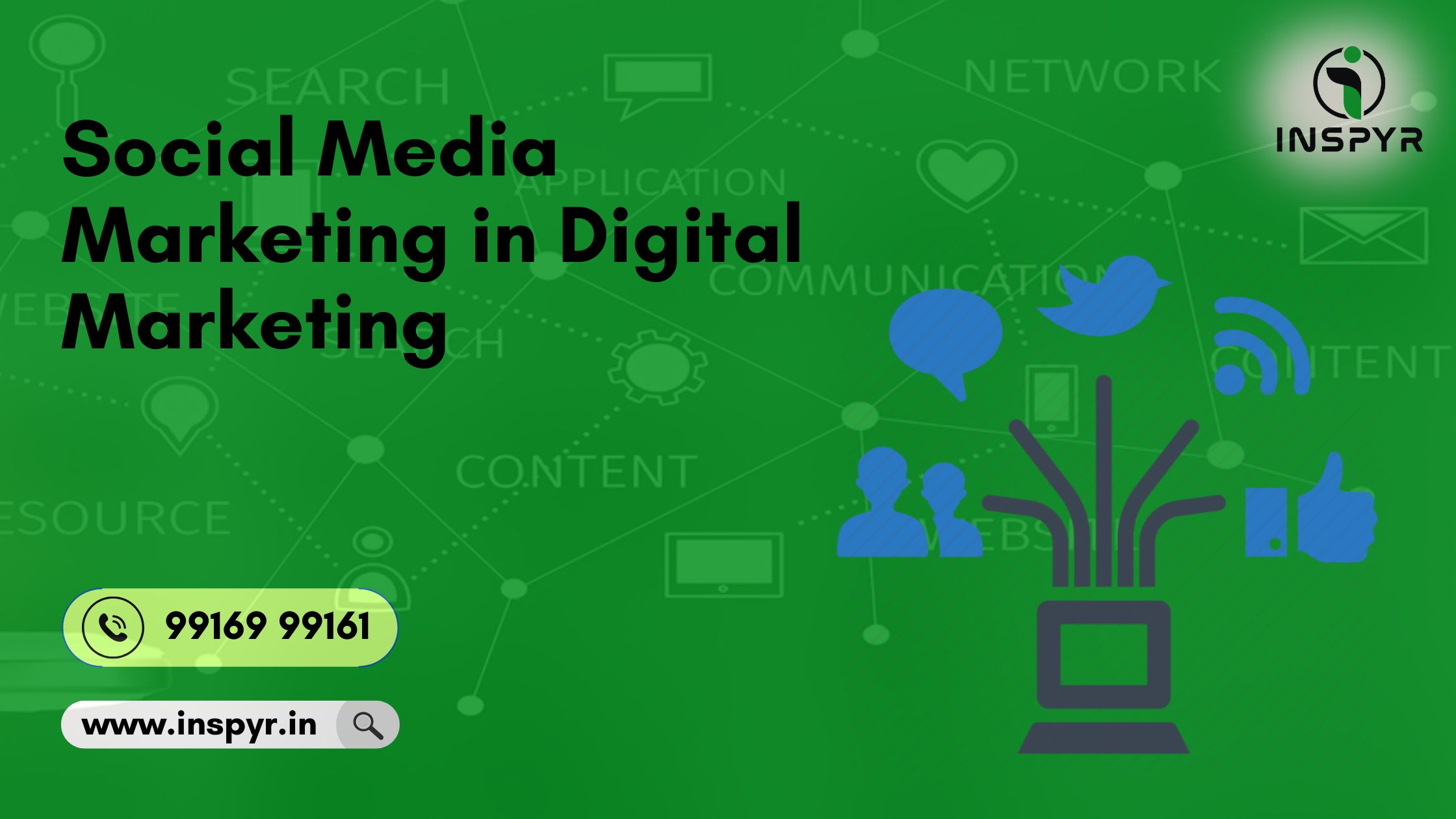 What is Social media marketing in digital marketing - Inspyr